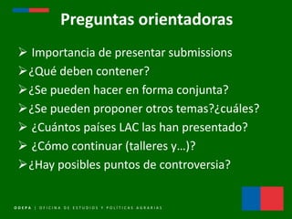 ODEPA - Agricultura y submission