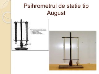 Psihrometrul de statie tip
August
 
