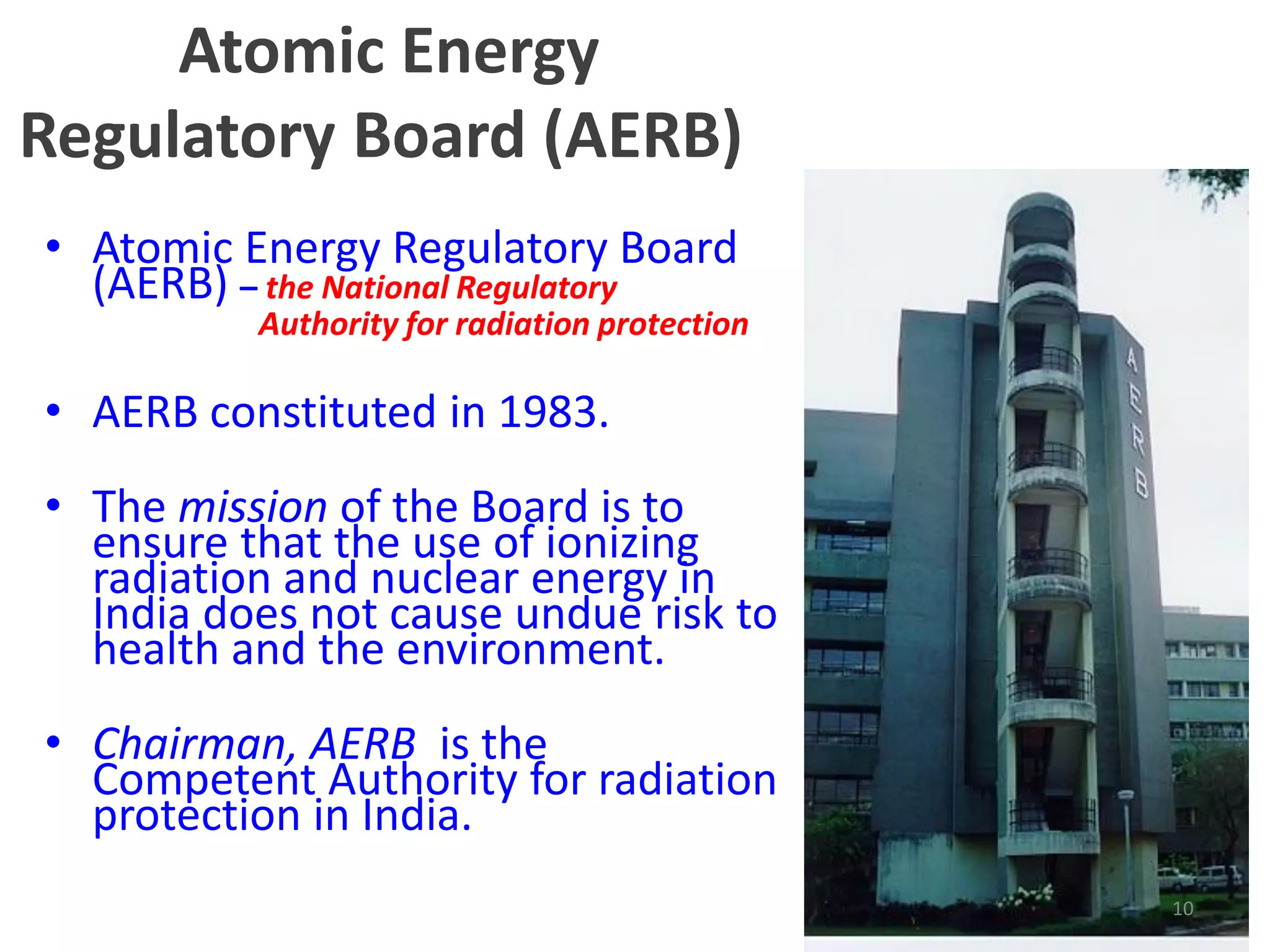 Overview of occupational radiation safety in hospital, Dr. Avinash u ...