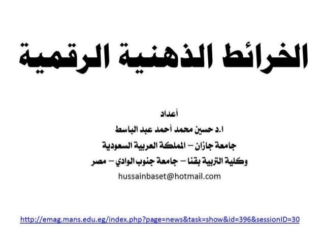 الخرائط الذهنية الرقمية