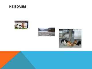 НЕ ВОЛИМ
 