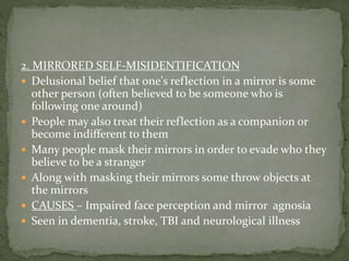 uncommon psychiatric disorders | PPTX