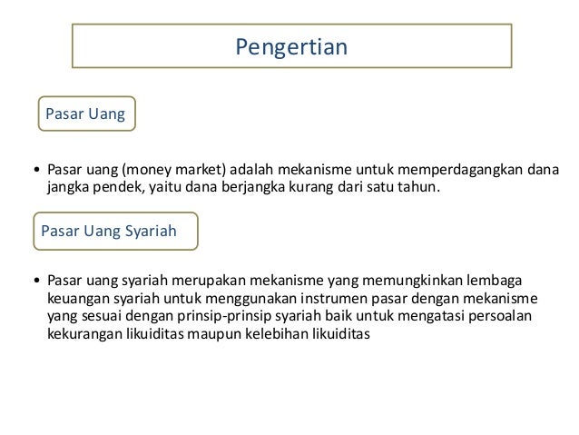 Doc Pasar Uang Intan Wulandary Academia Edu