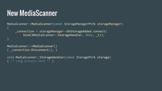 New MediaScanner
 