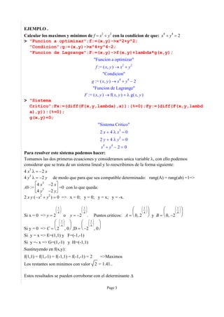 5.4 mult lagrange | PDF