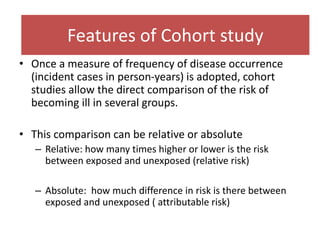 5. cohort studies | PPTX