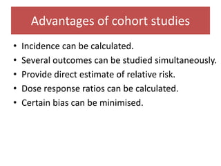 5. cohort studies | PPTX