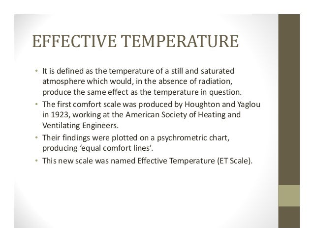 5 Thermal Comfort 2 Indices