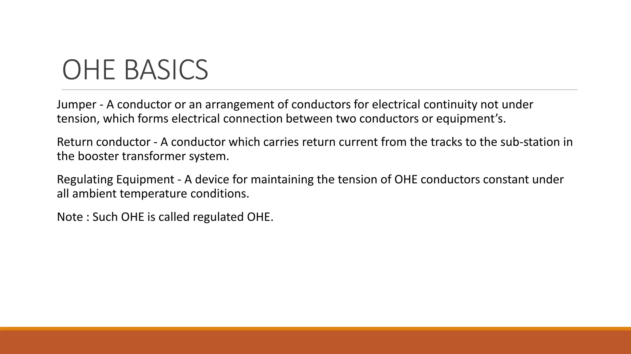 Overhead Electrification | PPTX