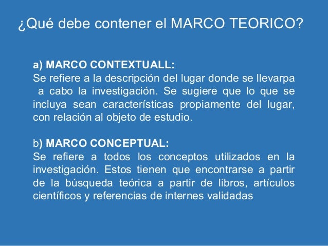 5. v .marco teorico