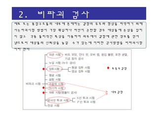 2. 비파괴 검사
재료 또는 용접구조물의 내부에 존재하는 결함의 유무와 형상을 파악하기 위해
서는파괴시험 방법이 가장 확실하나 파단이 곤란할 경우 대상물에 손상을 입히
지 않고 각종 물리적인 특성을 이용하여 외부에서 결함에 관한 정보를 얻어
냄으로써 대상물의 신뢰성을 높일 수가 있는데 이러한 검사방법을 비파괴시험
이라 한다
♦
♦
♦ 표층부결함♦
내부결함
 