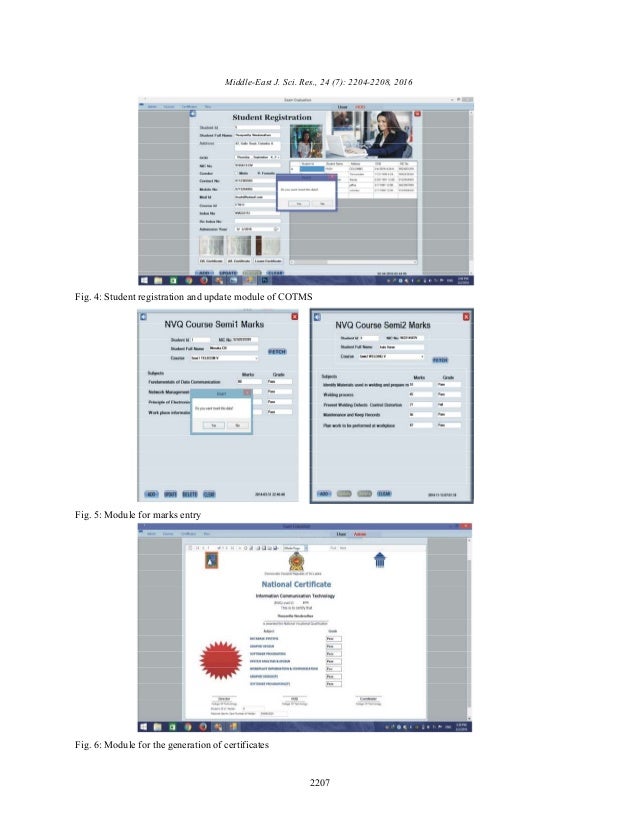 automated certificate issuing and students management system for col certificates for college students