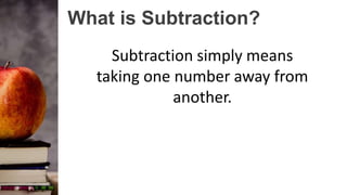 5. lesson 4 subtraction of whole numbers | PPT