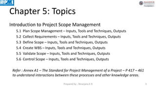5.project scopemanagement | PPTX