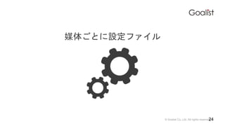 ? Goalist Co.,Ltd. All rights reserved.
ý头ȤOե
24
 