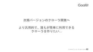 ? Goalist Co.,Ltd. All rights reserved.
ڥЩ`Υ`_k
õĤǡl⤬gäǤ
`ꤿ...
60
 