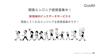 ? Goalist Co.,Ltd. All rights reserved.
IΥӥåǩ``ӥ
_kƤ륨󥸥˥~mļФǤ
_k󥸥˥~mļУ
61
 