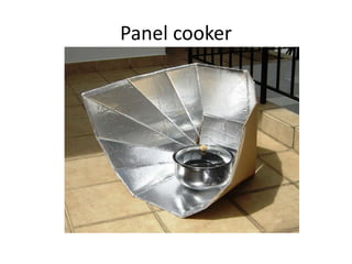 Panel cooker
 