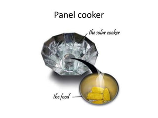 Panel cooker
 