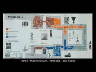 Perrault / Museo de Louvre / Planta Baja / París, Francia
 