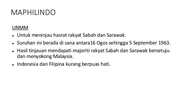 5 0 Malaysia Dan Sejarah Hubungan Serantau
