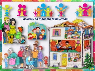 Разкажи за твоето семейство.
 
