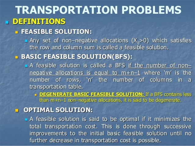 degenerate basic feasible solution example