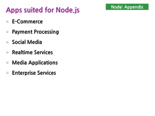 GET data receiving
httpServer with GET
function onRequest(request, response) {
var getData =“”;
var pathname = url.parse(request.url).pathname;
console.log(“Request for ” + pathname + “ received.”);
getData += url.parse(request.url).query;
route(handle, pathname, response, getData);
}
//onRequest function in httpServer.js (version 7)
 