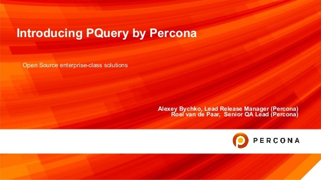 Percona mysql tuning tool