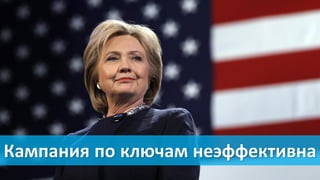 Кампания по ключам неэффективна
 