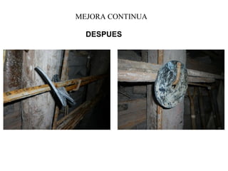 DESPUES
MEJORA CONTINUA
 