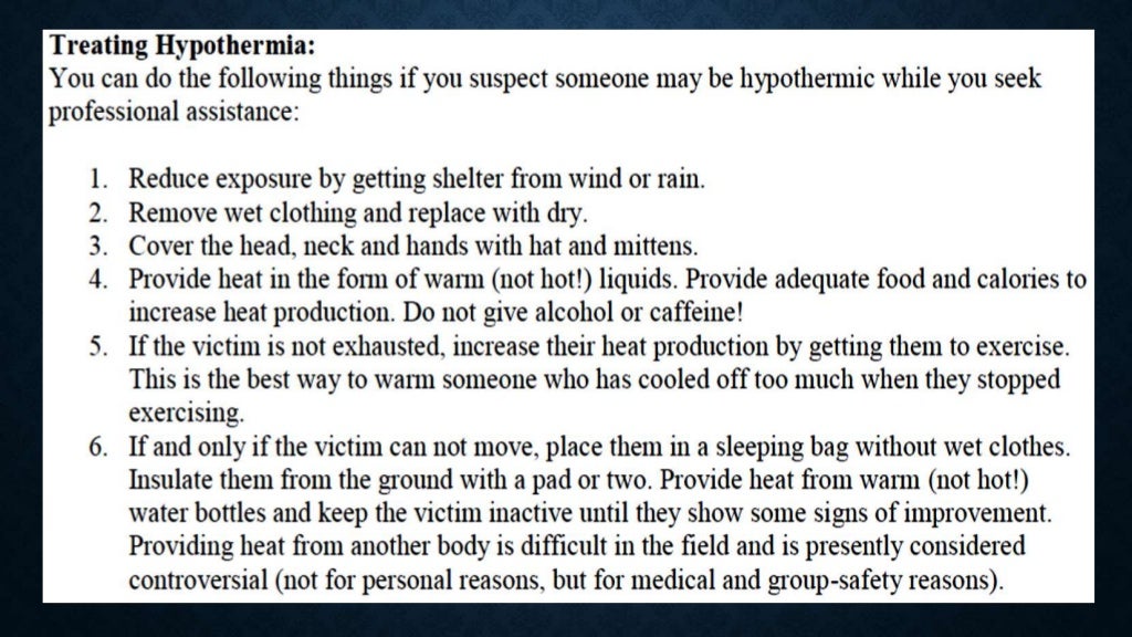 5. dehydration, heper and hypothermia