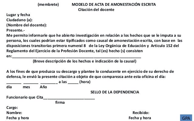 Procedimientos Disciplinarios Docentes