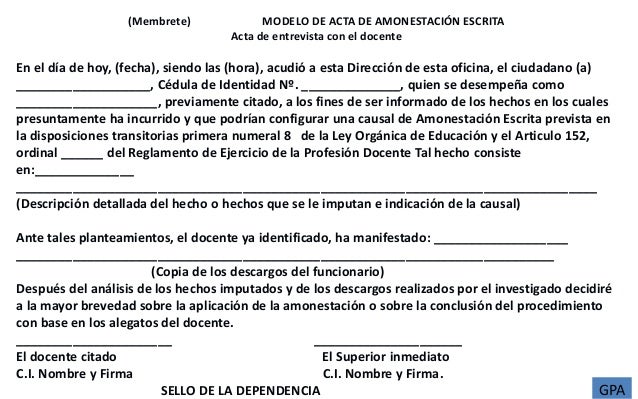 Procedimientos Disciplinarios Docentes