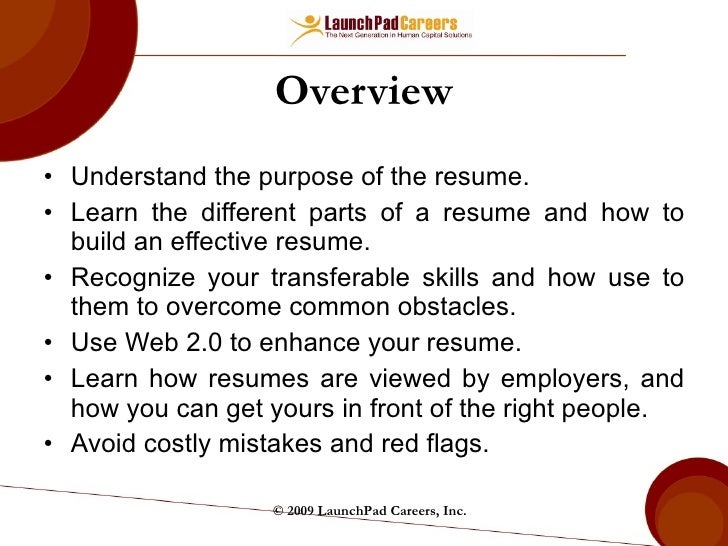 how resumes
