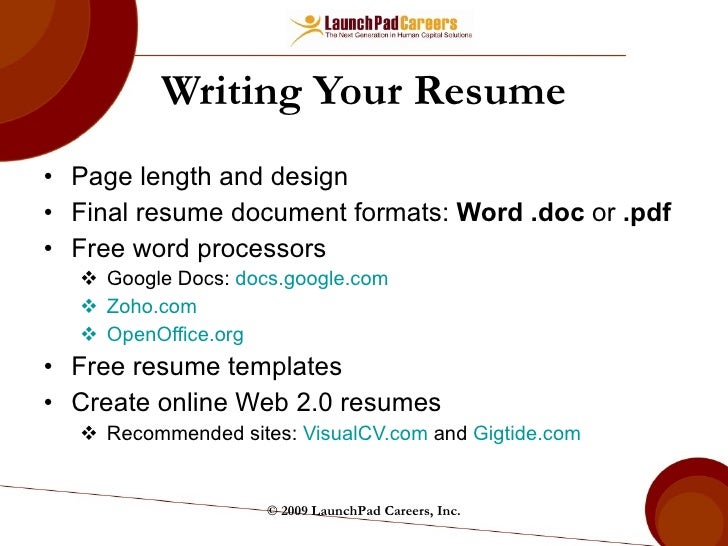 basic cv template free