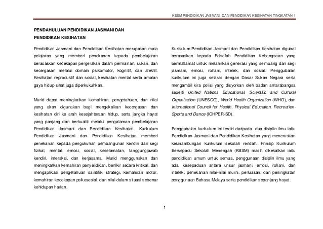 dskp pjpk tingkatan 1 pdf