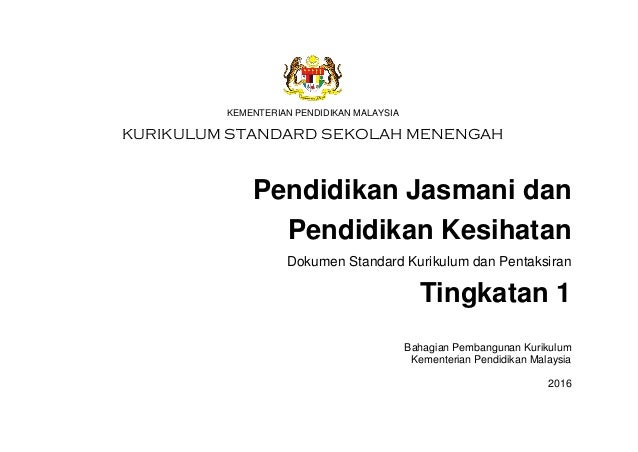dskp pjpk tingkatan 1 pdf