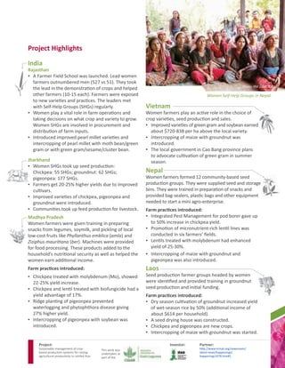 Her opinion matters - A Southeast Asia project sets an example