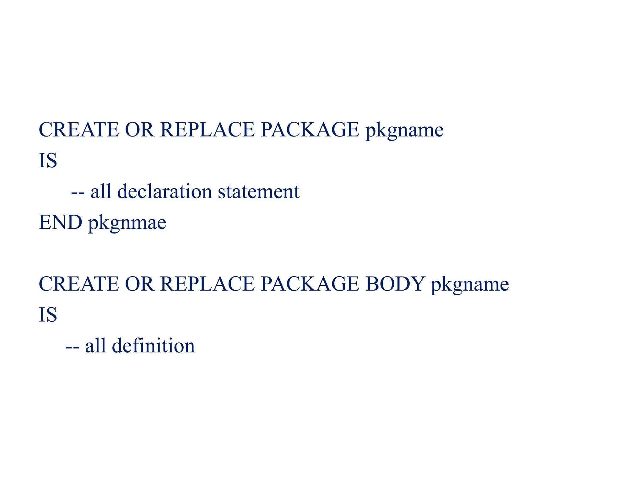 5. stored procedure and functions | PPTX