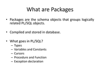 5. stored procedure and functions | PPTX | Databases | Computer ...