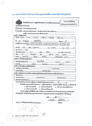 ๖
๑.๓ แผนงาน/โครงการ/กิจกรรม ในแผนยุทธศาสตร์มีความสอดคล้องกับวัตถุประสงค์
 
