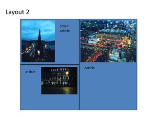 Layout 2
Article
Small
article
article
 