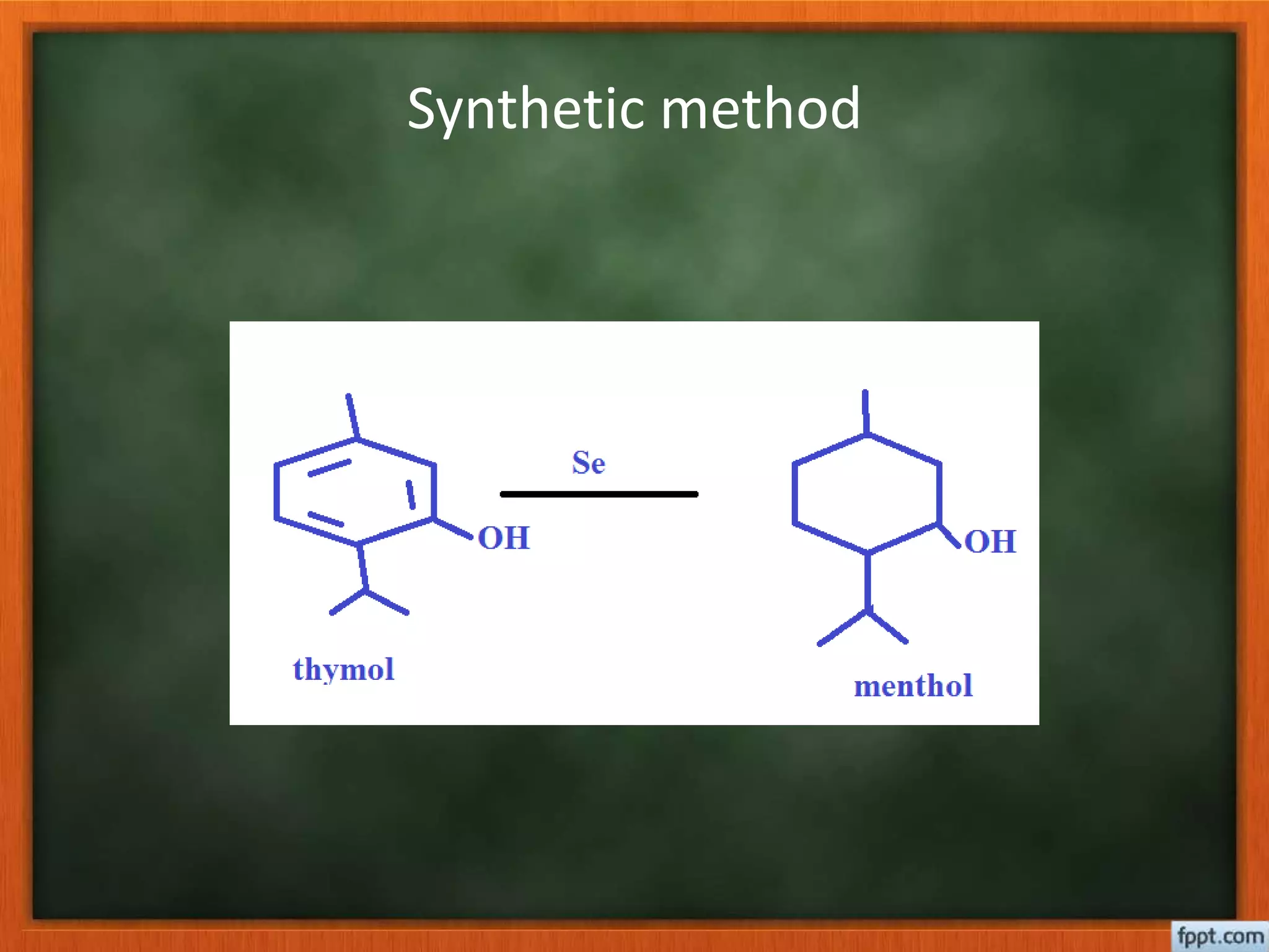 Synthetic method
 