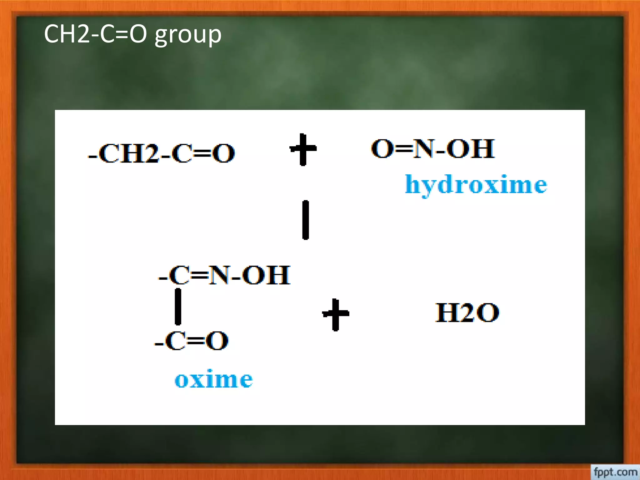 CH2-C=O group
 