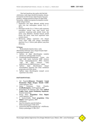 5. jurnal jones pandiangan perancangan aplikasi segmentasi citra dengan ...