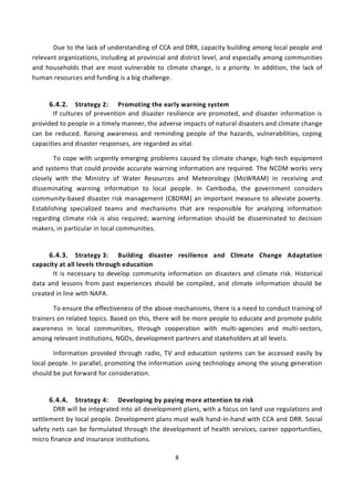 Climate change strategic plan for disaster | PDF