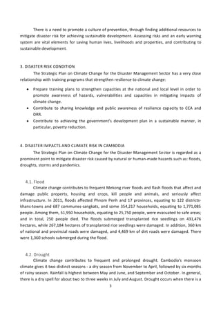 Climate change strategic plan for disaster | PDF