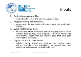 Project Cost Management | PDF