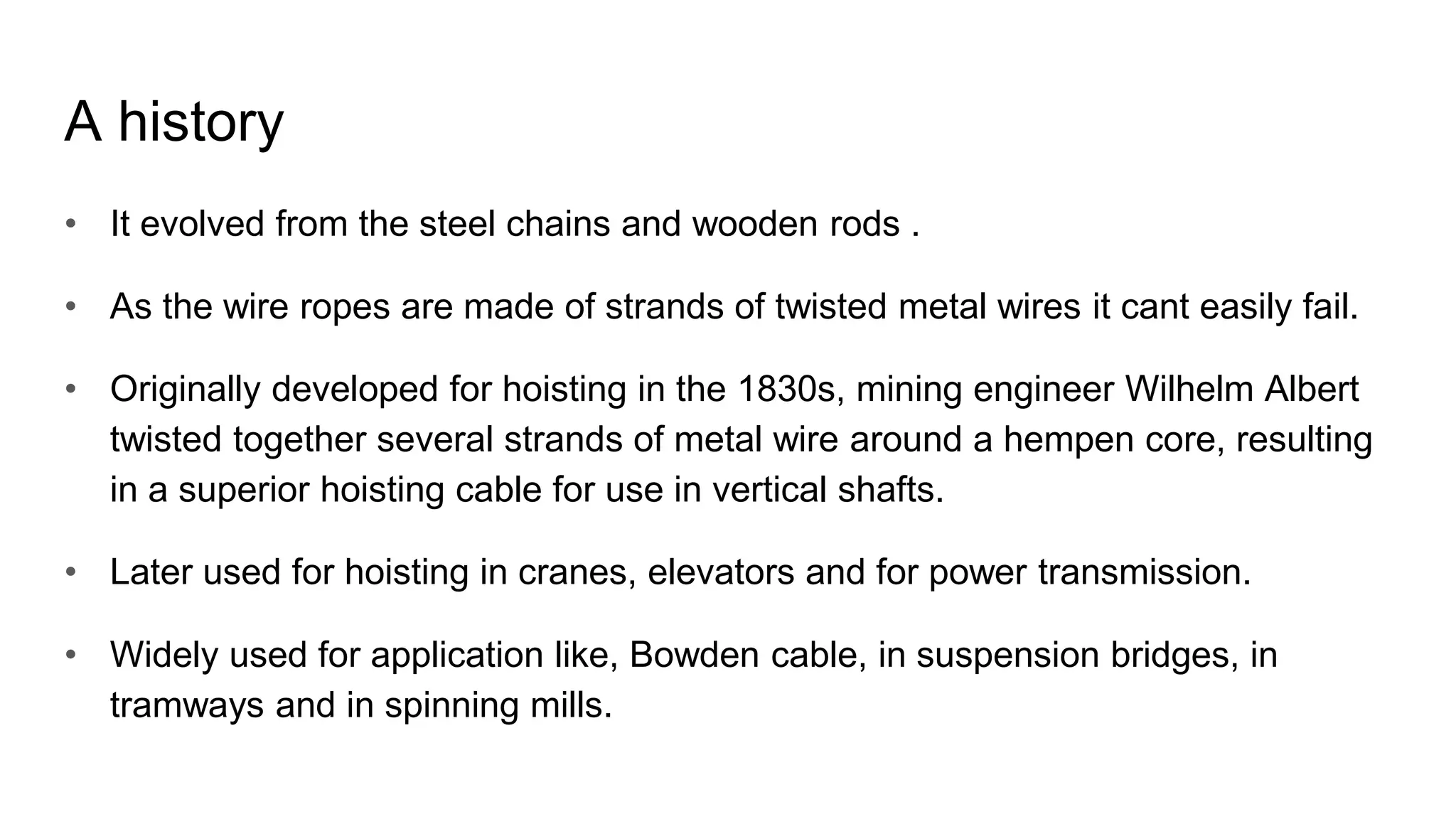 5. wire rope and sample problem | PPTX